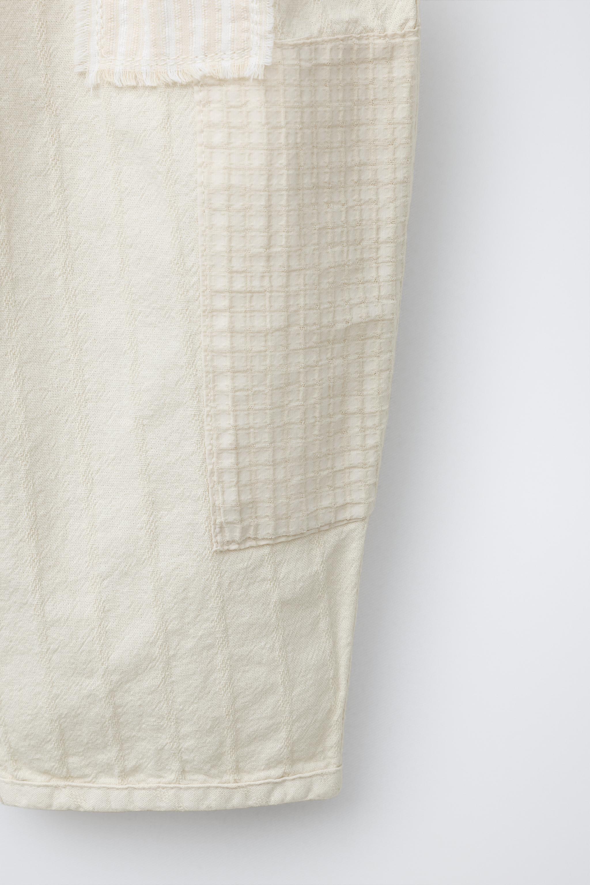 BAGGY RUSTIC PATCH PANTS